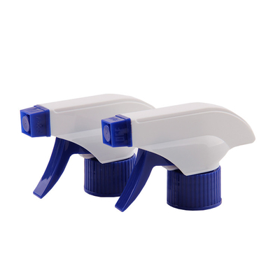 L'ODM blanc bleu de déclencheur de jet de 28mm pulvérisent des têtes de déclencheur de bouteille