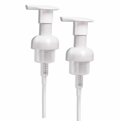 Pompe en plastique blanche de savon de mousse du distributeur 40mm/410 aucune fuite