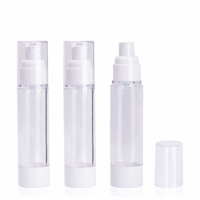 la pompe 50ml privée d'air met le cosmétique en bouteille n'empaquetant aucune fuite