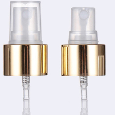 Couleur fine d'ODM de pulvérisateur de brume de 24mm d'or en aluminium de parfum