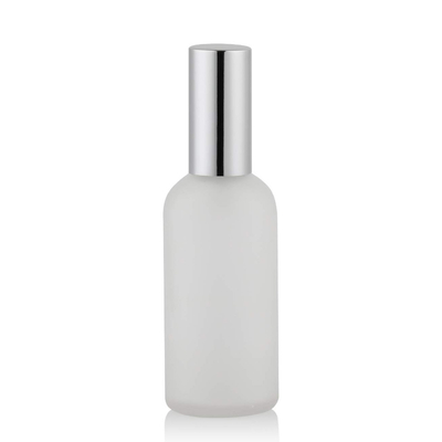 Conteneurs en verre anodisés d'article de toilette de la bouteille 100ML de jet de brume d'aluminium