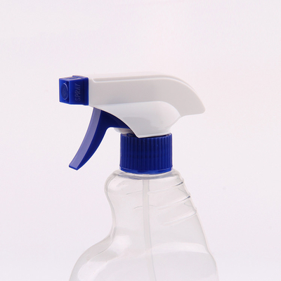 L'ODM blanc bleu de déclencheur de jet de 28mm pulvérisent des têtes de déclencheur de bouteille