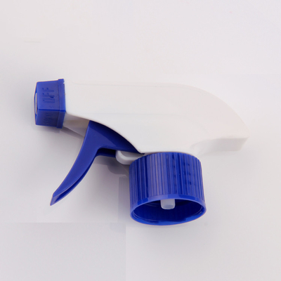 L'ODM blanc bleu de déclencheur de jet de 28mm pulvérisent des têtes de déclencheur de bouteille