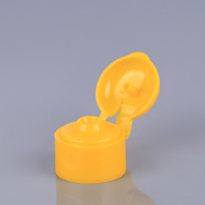 capsules cosmétiques de 24mm Flip Top Plastic Dispensing Caps