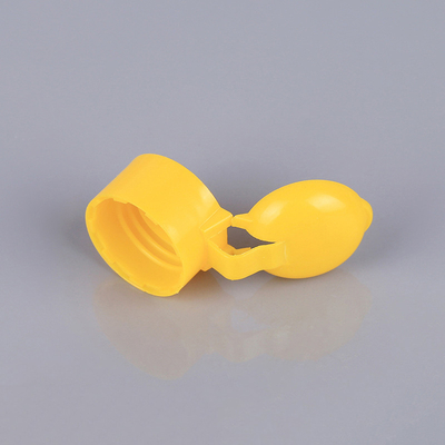 capsules cosmétiques de 24mm Flip Top Plastic Dispensing Caps