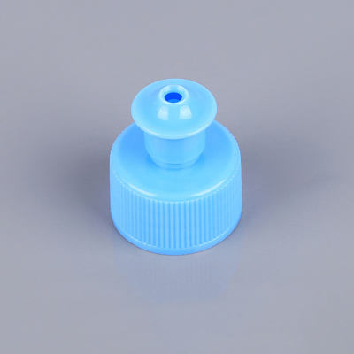 Chapeau va-et-vient cosmétique du bleu 28mm de capsules d'ANIMAL FAMILIER aucune fuite