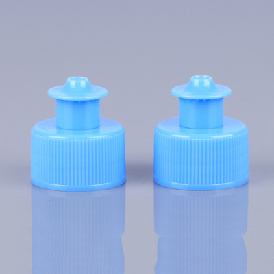 Chapeau va-et-vient cosmétique du bleu 28mm de capsules d'ANIMAL FAMILIER aucune fuite