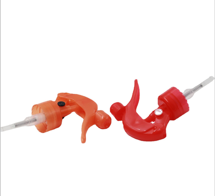 Le désinfectant 24MM 28MM écumant déclenchent l'orange rouge de tête de jet