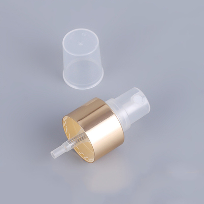 La pulvérisation fine en plastique transparente de brume bec 24/410 pompe de pulvérisateur d'or
