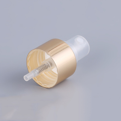 La pulvérisation fine en plastique transparente de brume bec 24/410 pompe de pulvérisateur d'or