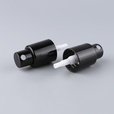 Chapeau fin de pulvérisateur de brume de parfum en aluminium noir de 13mm aucune fuite