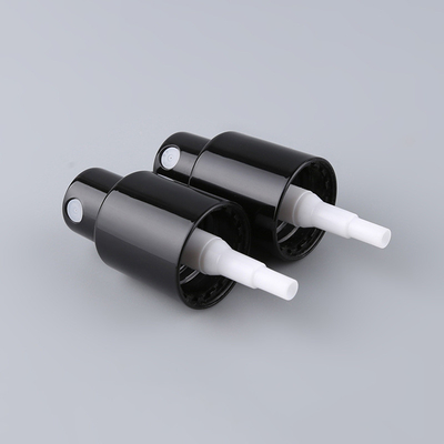 Chapeau fin de pulvérisateur de brume de parfum en aluminium noir de 13mm aucune fuite