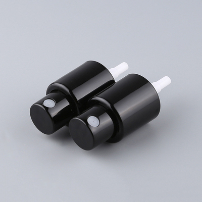 Chapeau fin de pulvérisateur de brume de parfum en aluminium noir de 13mm aucune fuite