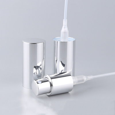 pulvérisateur fin de pompe de 20mm pleine brume argentée de chapeau de 18mm pour le cosmétique