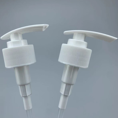 Pompe blanche 28mm de distributeur de lotion de LinDeer avec le tube de négociation