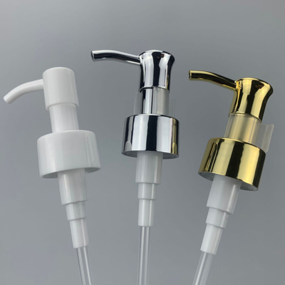 Pulvérisateur en aluminium de parfum de pompe de distributeur de lotion d'or de 24MM