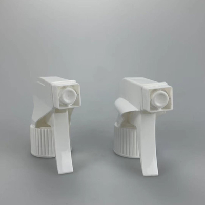 28/410 blanc bleu jaune écumant de déclencheur de tête en plastique de pulvérisateur