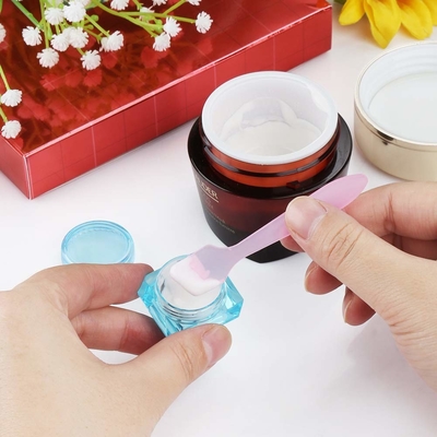 petits pots 5ml crèmes cosmétiques en plastique avec portatif rechargeable de couvercles