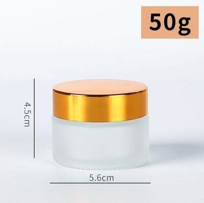 la lotion 30ml a givré le pot en verre avec le couvercle en aluminium aucune fuite
