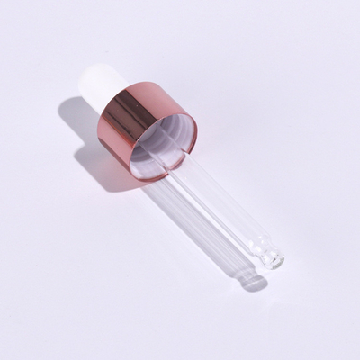 Rose Gold Frosted Eye Dropper met 3ml en bouteille 5ml 10ml 15ml