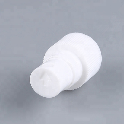 pompe cosmétique à nervures blanche de bouteille de pulvérisateur fin de brume de 24mm