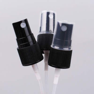 Pompe 24mm noire en plastique de jet d'atomiseur de noir de rose de LinDeer