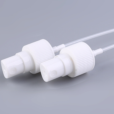 Pompe blanche de jet de brume du polypropylène mini 24mm avec le tube d'ODM