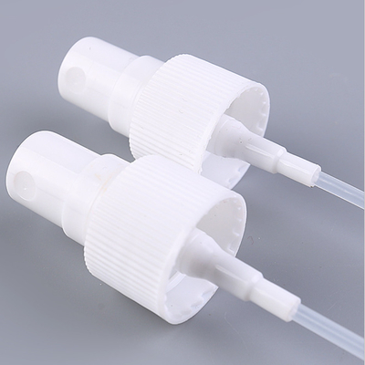 Pompe blanche de jet de brume du polypropylène mini 24mm avec le tube d'ODM