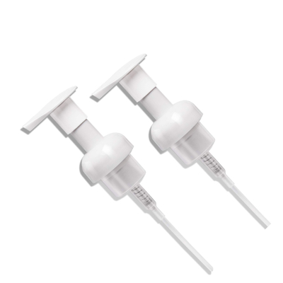 Pompe en plastique blanche de savon de mousse du distributeur 40mm/410 aucune fuite