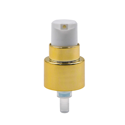 Pompe cosmétique de distributeur d'or de la pompe à main 20mm/410 de polypropylène