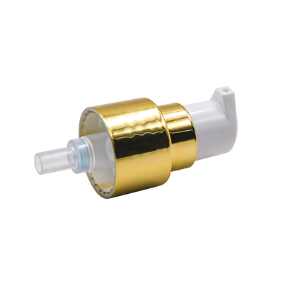 Pompe cosmétique de distributeur d'or de la pompe à main 20mm/410 de polypropylène