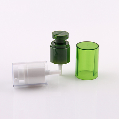 Pompe cosmétique blanche verte de traitement du vide 24/410 aucune fuite
