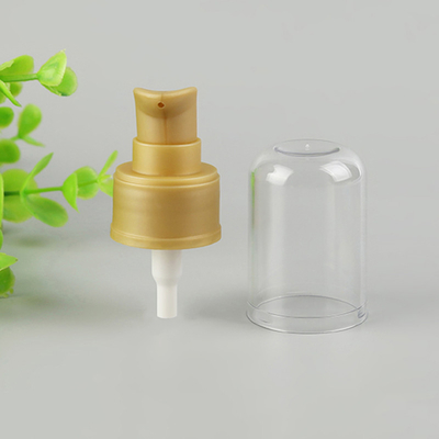 24/410 pompe crème cosmétique de lotion de main de pompe avec le plein chapeau