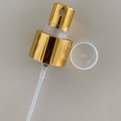 Jet en aluminium argenté d'atomiseur du chapeau 18mm de jet d'or de LinDeer