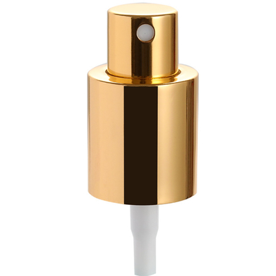 haut pulvérisateur de brume d'aluminium d'or de 24mm pour la bouteille en plastique