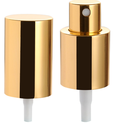 haut pulvérisateur de brume d'aluminium d'or de 24mm pour la bouteille en plastique