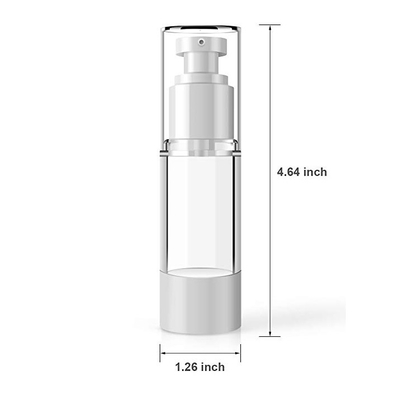 Bouteille privée d'air en plastique 30ml 50ml de pompe de LinDeer 1 once de soins de la peau