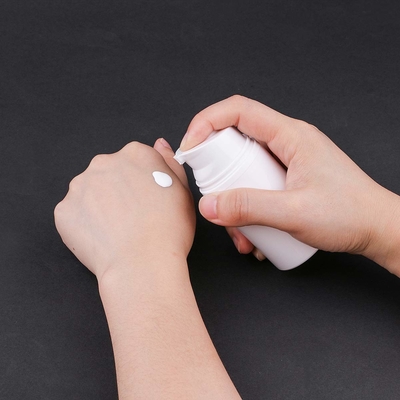 Bouteille privée d'air 50ml de pompe de la lotion pp avec l'impression d'écran