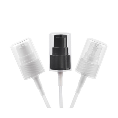 Bouteilles en plastique vides de la lotion 10ML avec le rose bleu transparent de vert de pompe