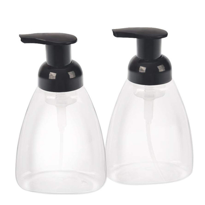 Bouteille de distributeur de savon de la lotion 500ml d'ANIMAL FAMILIER avec l'ODM noir de pompe