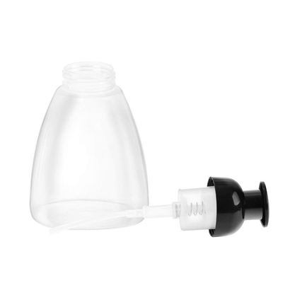Bouteille de distributeur de savon de la lotion 500ml d'ANIMAL FAMILIER avec l'ODM noir de pompe