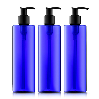 Conteneur rechargeable bleu de lotion de l'ANIMAL FAMILIER 200ML de Brown avec la pompe pour le liquide