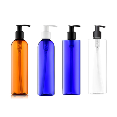 Conteneur rechargeable bleu de lotion de l'ANIMAL FAMILIER 200ML de Brown avec la pompe pour le liquide