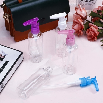 Bouteille en plastique transparente 50ml de lotion d'ANIMAL FAMILIER de LinDeer pour le liquide