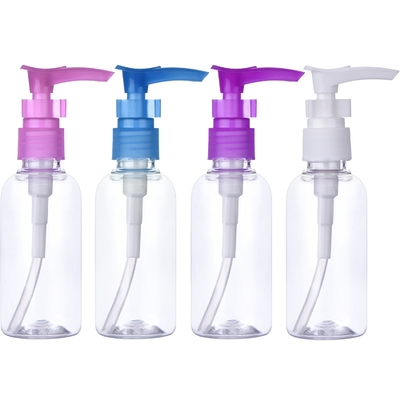 Bouteille en plastique transparente 50ml de lotion d'ANIMAL FAMILIER de LinDeer pour le liquide