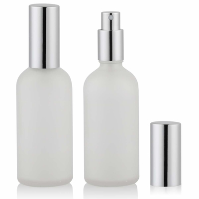 Conteneurs en verre anodisés d'article de toilette de la bouteille 100ML de jet de brume d'aluminium