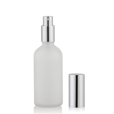 Conteneurs en verre anodisés d'article de toilette de la bouteille 100ML de jet de brume d'aluminium