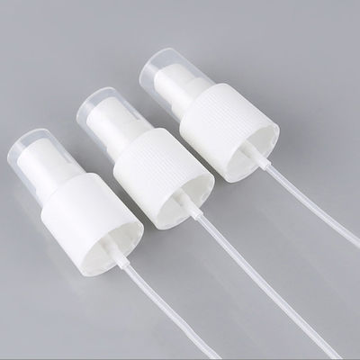 Adaptez le blanc aux besoins du client fin de pulvérisateur de déclencheur de brume de la longueur 24mm de tube